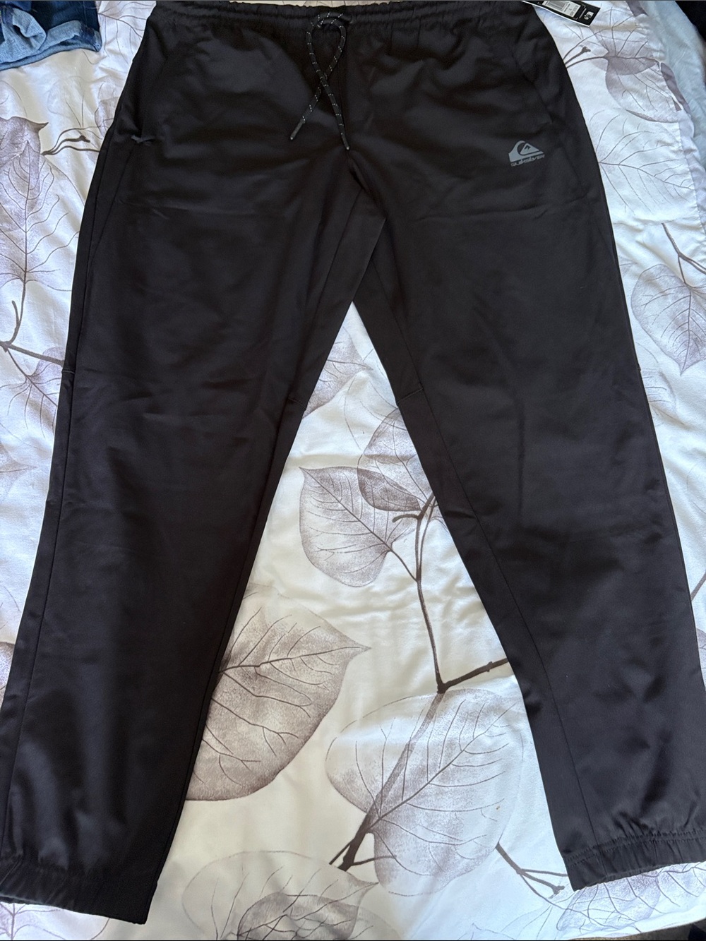 Quiksilver Men's Black Performance Joggers